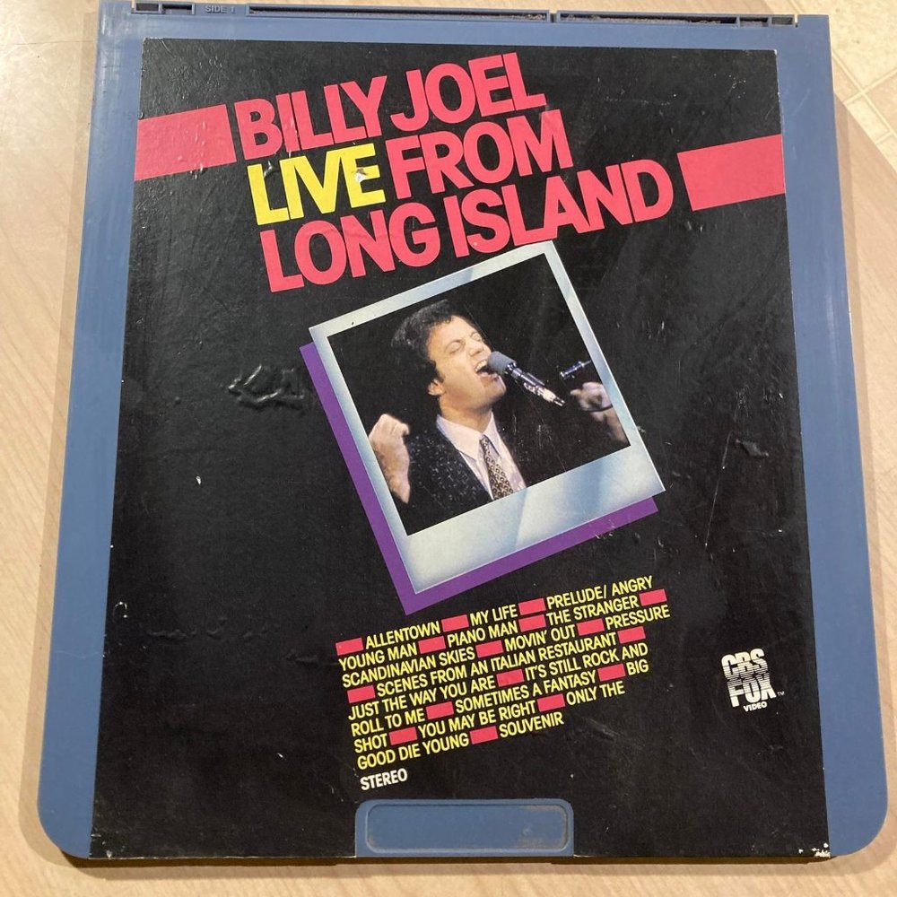BILLY JOEL LIVE FROM LONG ISLAND VIDEODISC CBS FOX